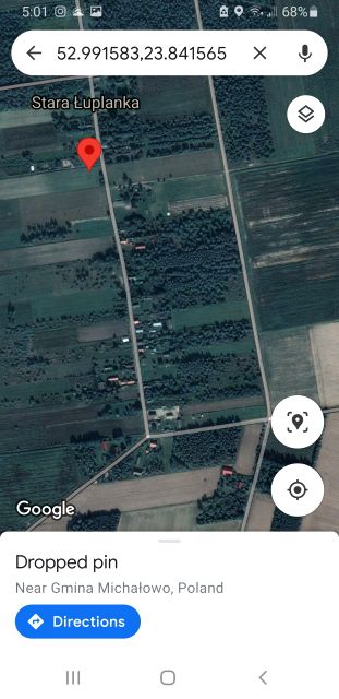 Działka siedliskowa Stara Łuplanka