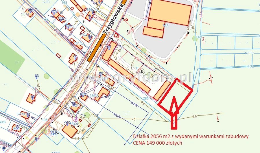 Działka budowlana Gryfice