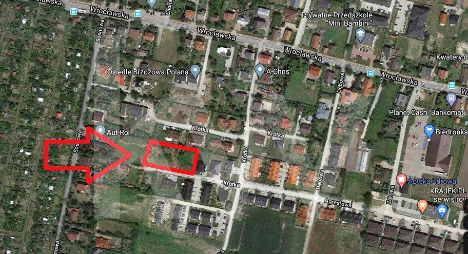 Działka budowlana Kiełczów