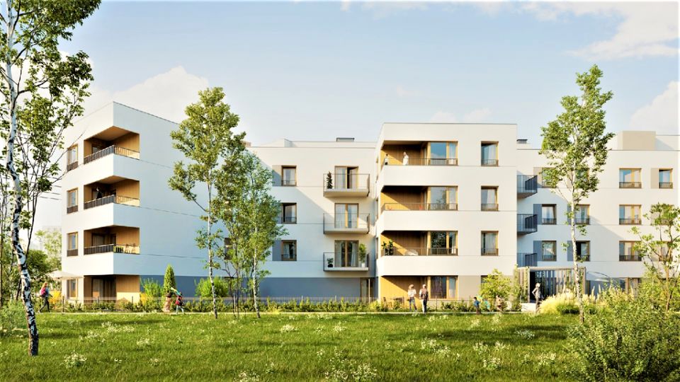 Mieszkanie apartamentowiec nad rzeką