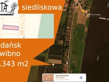 Działka siedliskowa Gdańsk