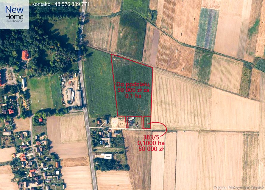 Działka budowlana Walichnowy