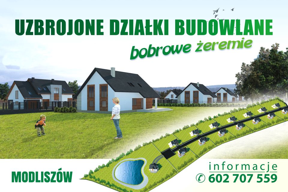 Działka budowlana Modliszów