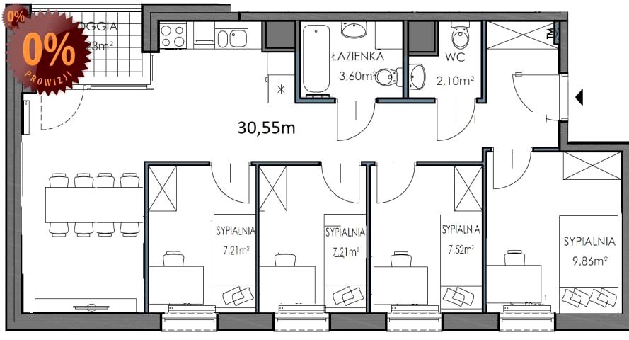 Mieszkanie blok mieszkalny sprzedaż