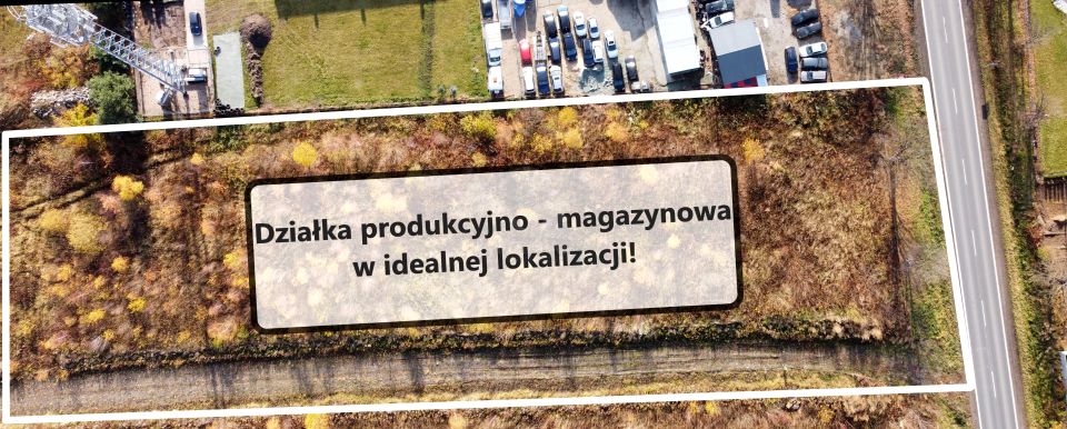 Działka przemysłowa Żerniki Wrocławskie