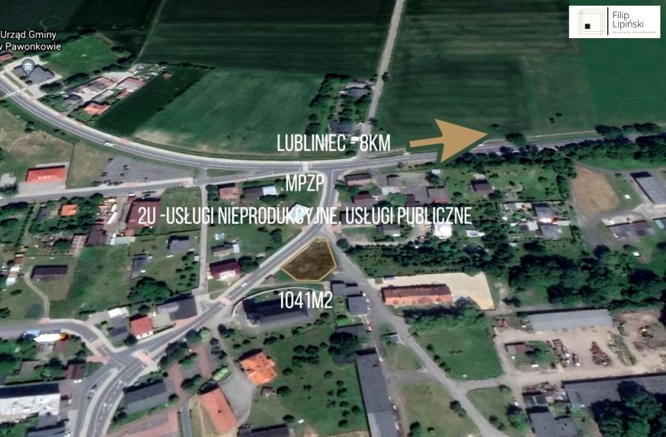 Pusta działka Pawonków
