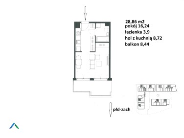 Mieszkanie apartamentowiec Kraków