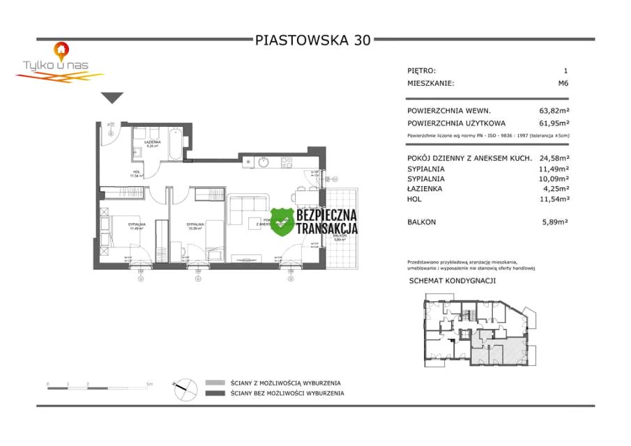 Mieszkanie apartamentowiec Gdańsk