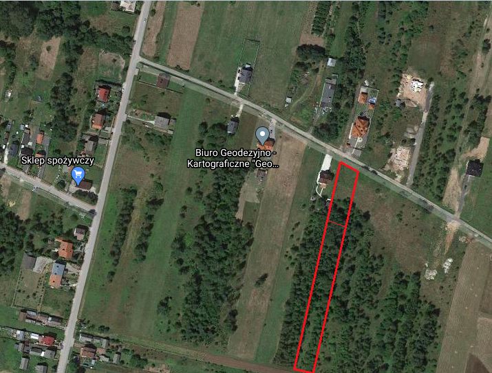 Działka budowlano-rolna Lekomin