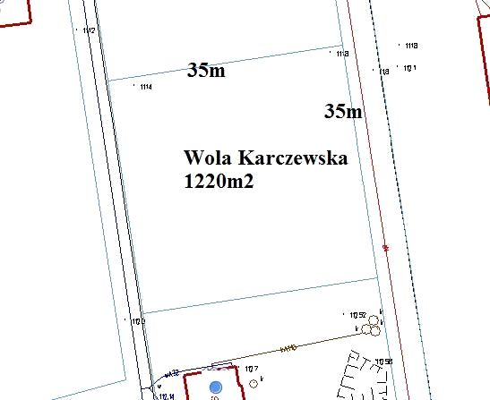 Działka Wola Karczewska
