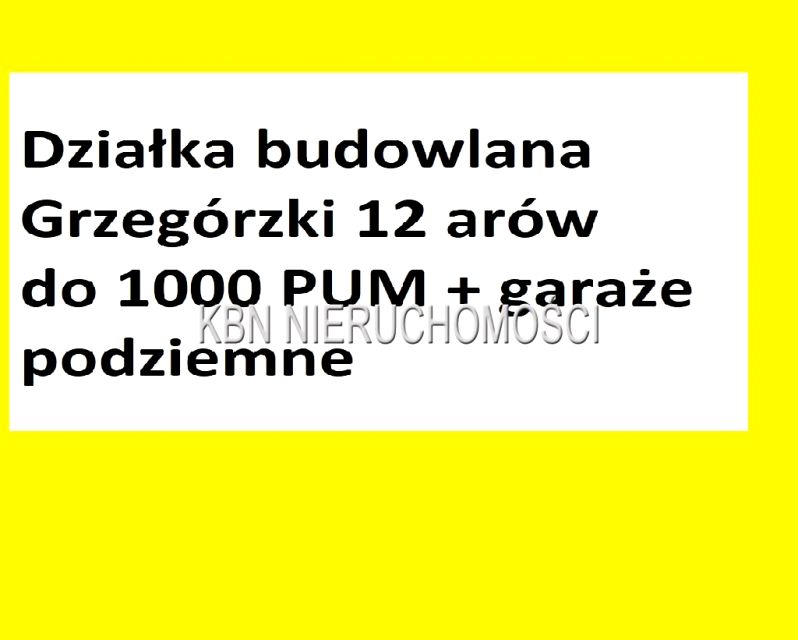 Działka budowlana Kraków
