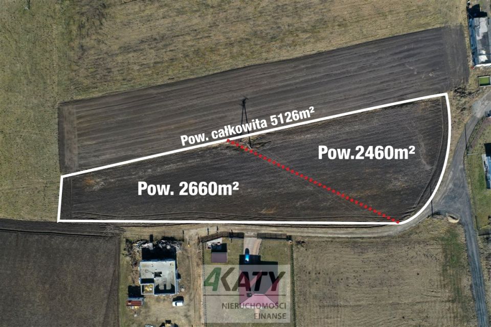 Pusta działka Czarków
