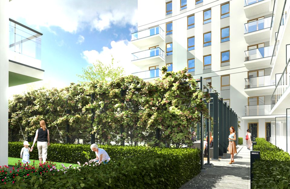 Mieszkanie apartamentowiec nad rzeką