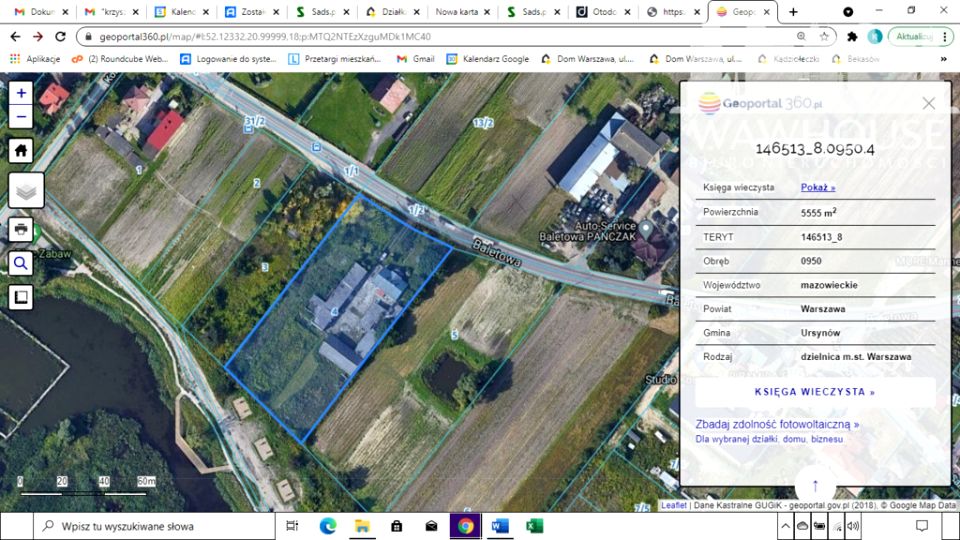 Działka siedliskowa Warszawa