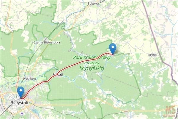 Działka siedliskowa Talkowszczyzna