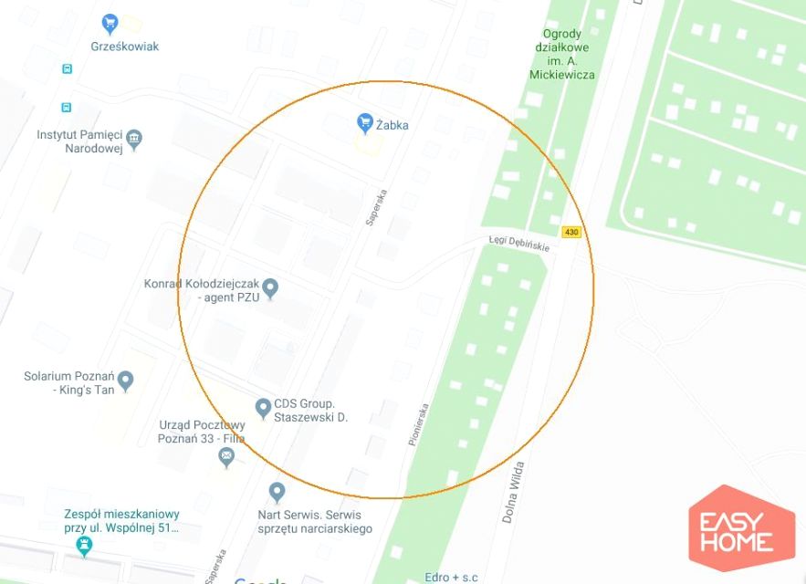 Działka budowlana Poznań