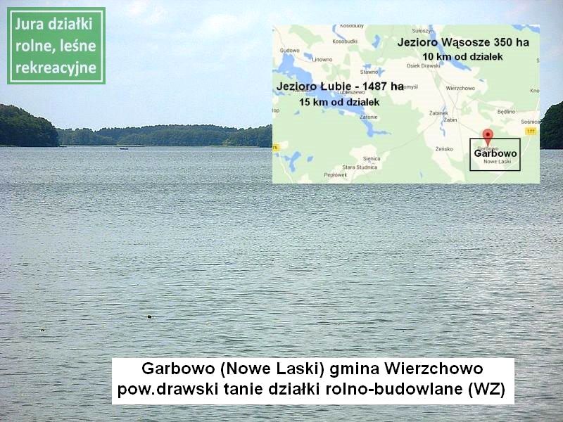 Najtańsza działka na pojezierzu drawskim Nowe Laski
