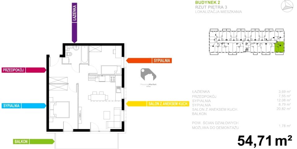 Mieszkanie przy lesie