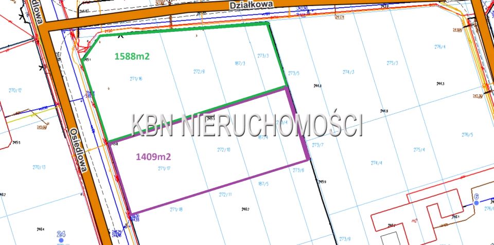 Działka budowlana Wierzchowisko