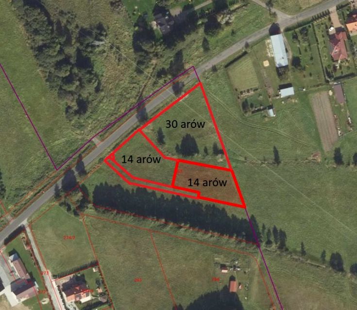 Działka Szklary Dolne