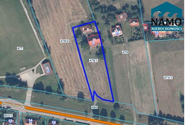 Działka budowlana Ostaszewo