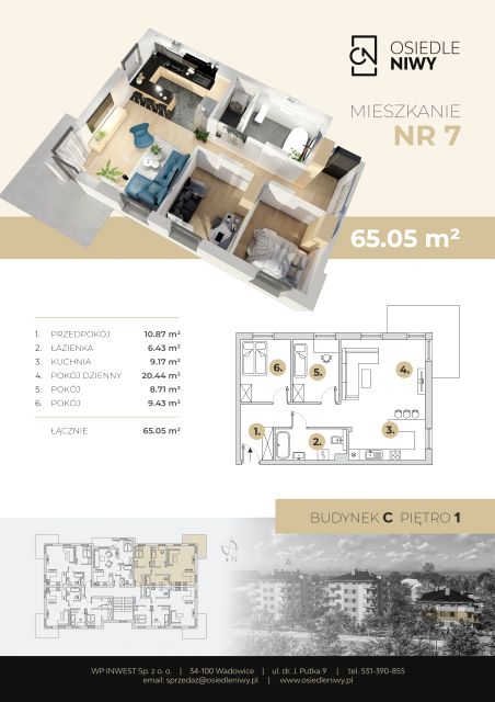 Mieszkanie ul. Niwy 18-22
