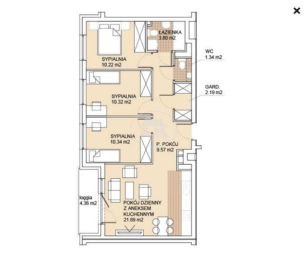 Mieszkanie blok mieszkalny sprzedaż