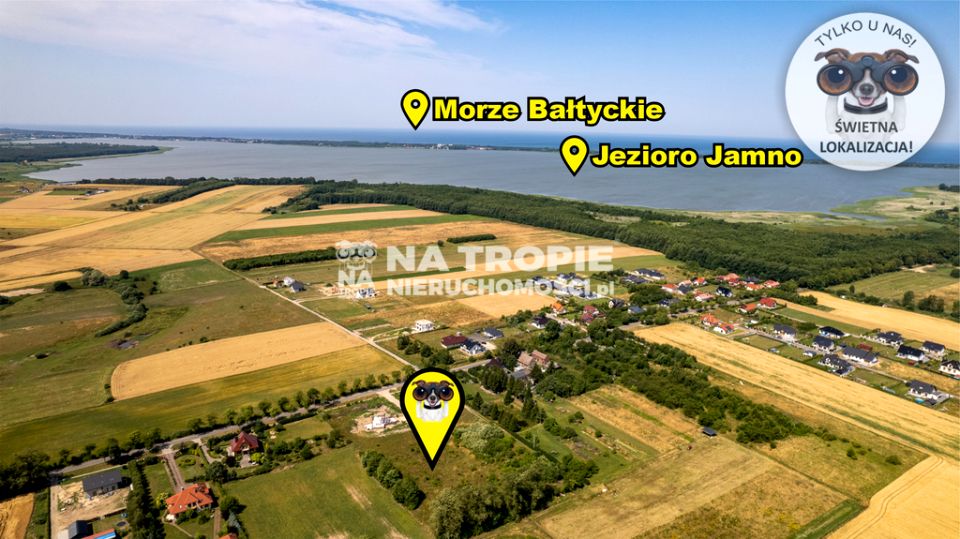 Działka nad jeziorem