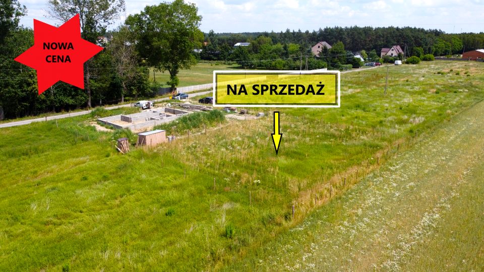 Działka budowlano-rolna Gręzów