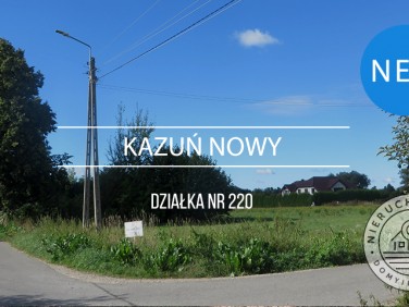 Działka budowlana Kazuń Nowy