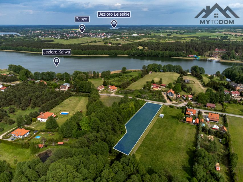 Ogrodzona działka sprzedam