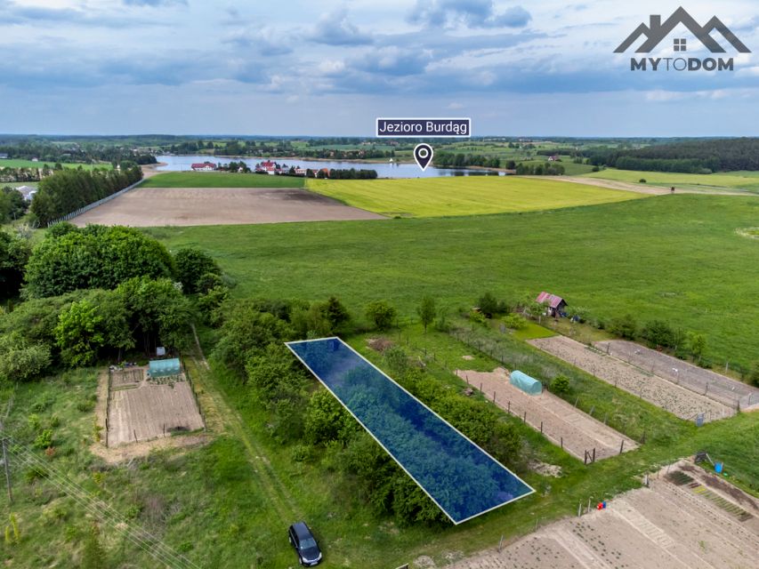 Działka rekreacyjna Burdąg