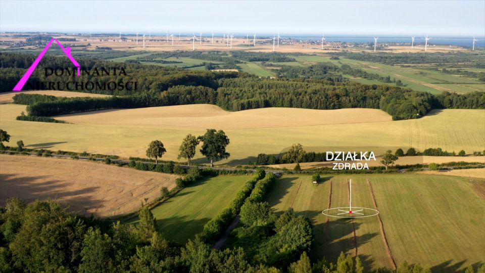 Działka inwestycyjna Zdrada