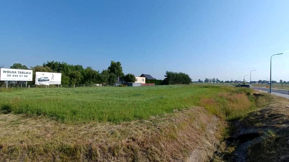 Działka usługowa Tychy