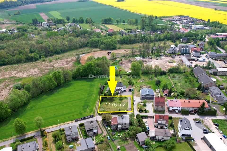 Ogrodzona działka Zbrosławice