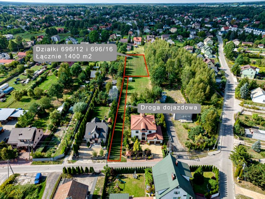 Działka usługowa Karolina