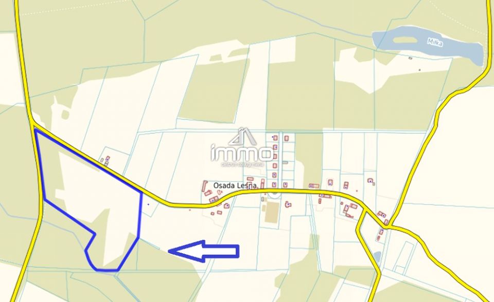 Działka Osada Leśna