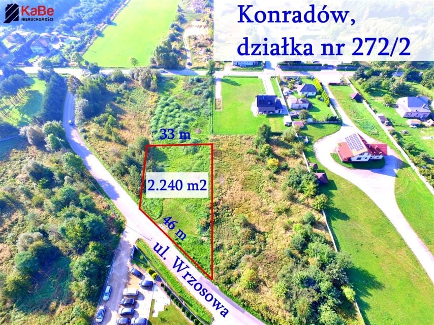 Działka budowlana Konradów