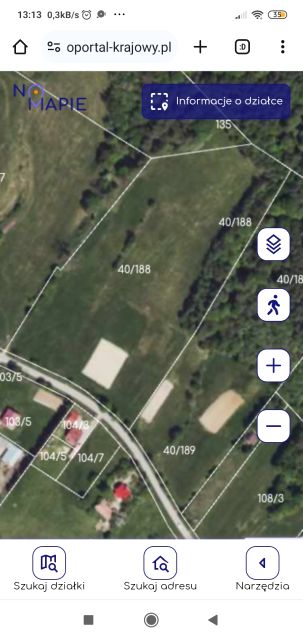 Działka rolna Kotań