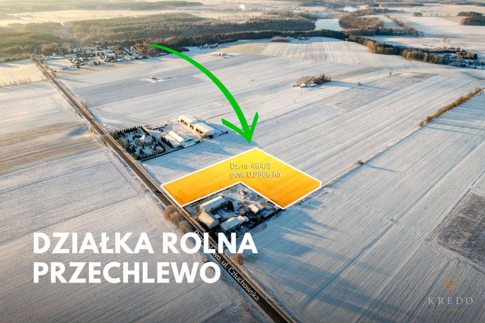 Działka rolna Przechlewo