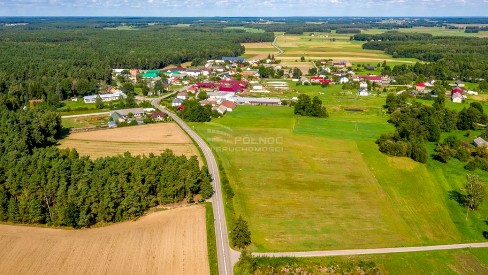 Działka budowlano-rolna Gołasze-Puszcza