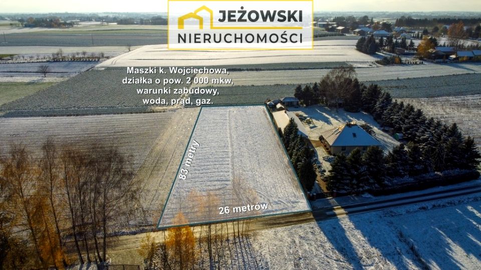 Działka Maszki k. Wojciechowa