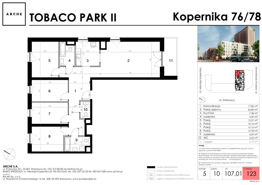 Mieszkanie na sprzedaż, 5 pokoi, 107 m², Stare Polesie Łódź