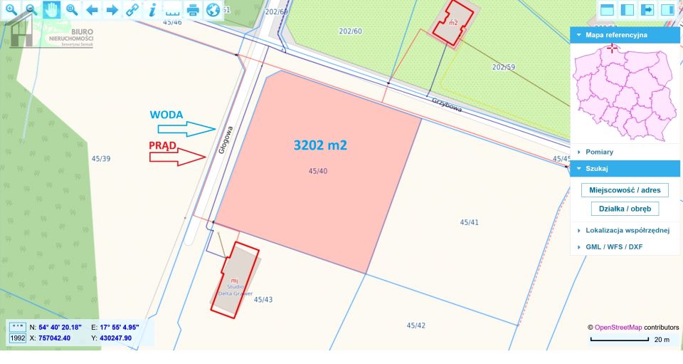 Działka Salino