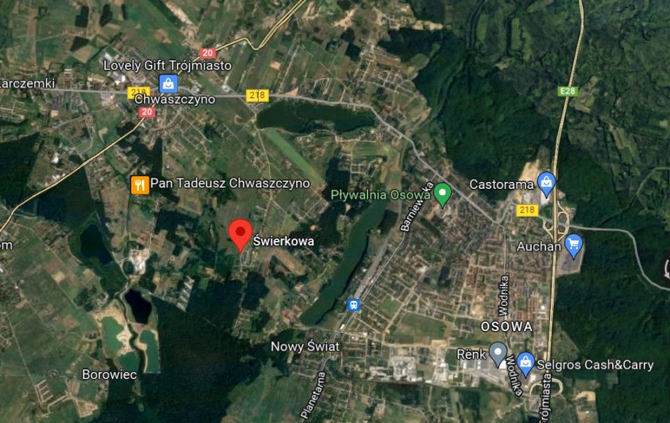 Działka budowlana Chwaszczyno