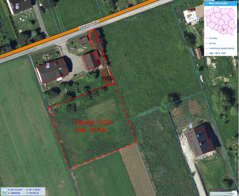 Działka budowlana Łuczyce