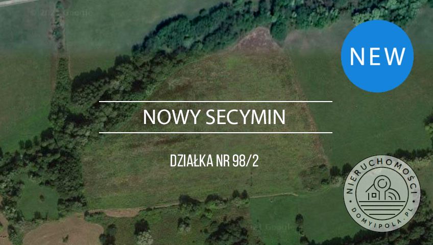 Działka siedliskowa Nowy Secymin