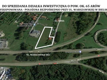 Działka inwestycyjna Bielsko-Biała