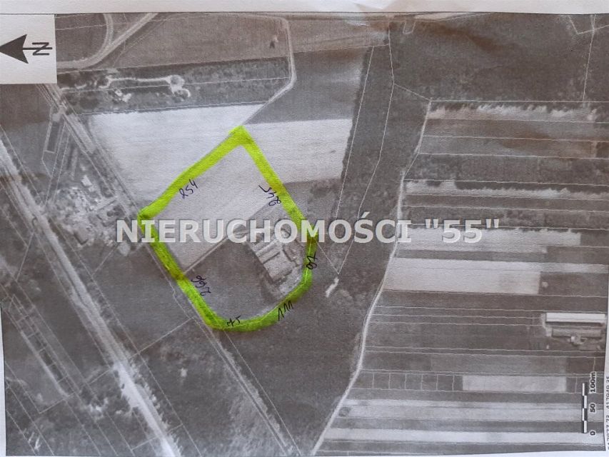 Zabudowana działka Dobroń