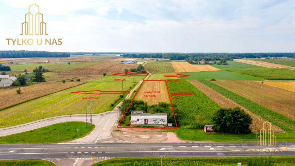 Działka rolna Jeżewo Stare